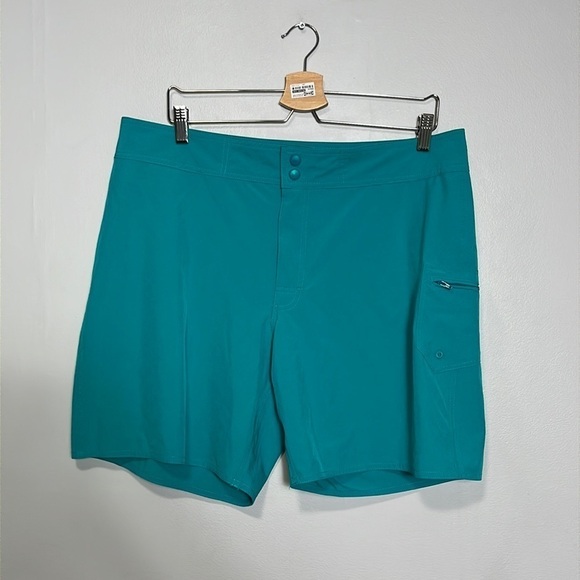 L.L. Bean Pants - Ll bean swim shorts board shorts Jade green size 16